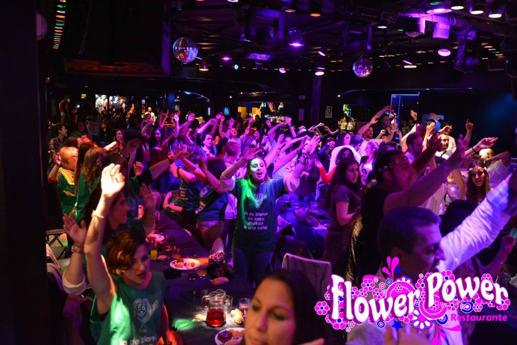 Restaurante Flower Power: Cenas divertidas en Madrid