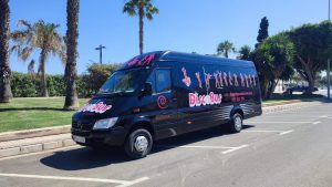 Discobus Negro en Málaga