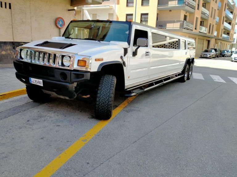 Limusina Hummer Blanca en Valencia 18 Limusina Hummer Blanca en Valencia