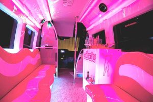 Limobus Rosa Barcelona