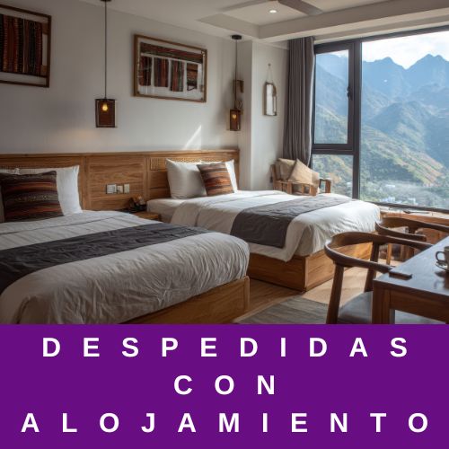 Despedidas con alojamiento en Madrid