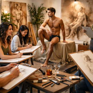 Dibujo Desnud@ Barcelona